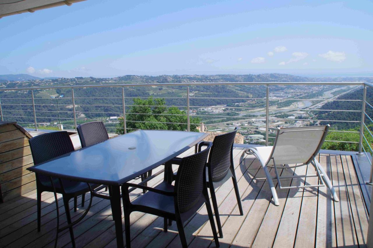 3 Pieces Dans Le Ciel Apartment Gattières Exterior foto